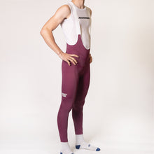 Bib Tights Burgundy